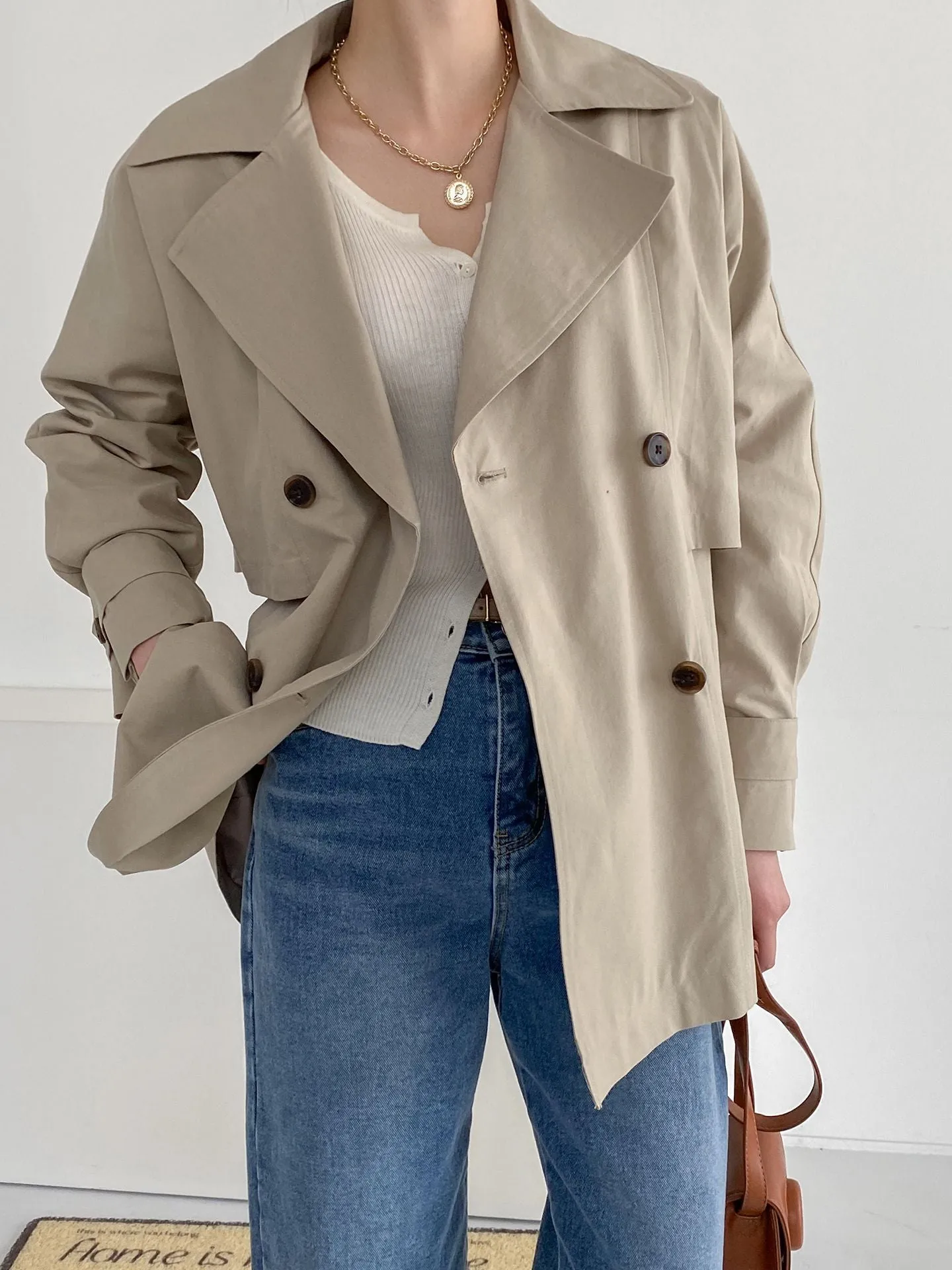 Holly Half Trench Coat