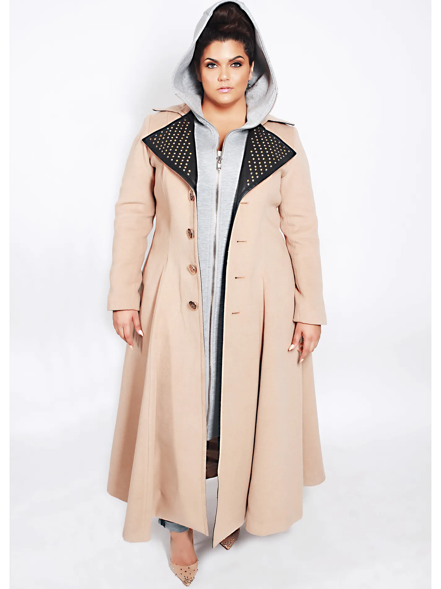 J Trench Coat Camel