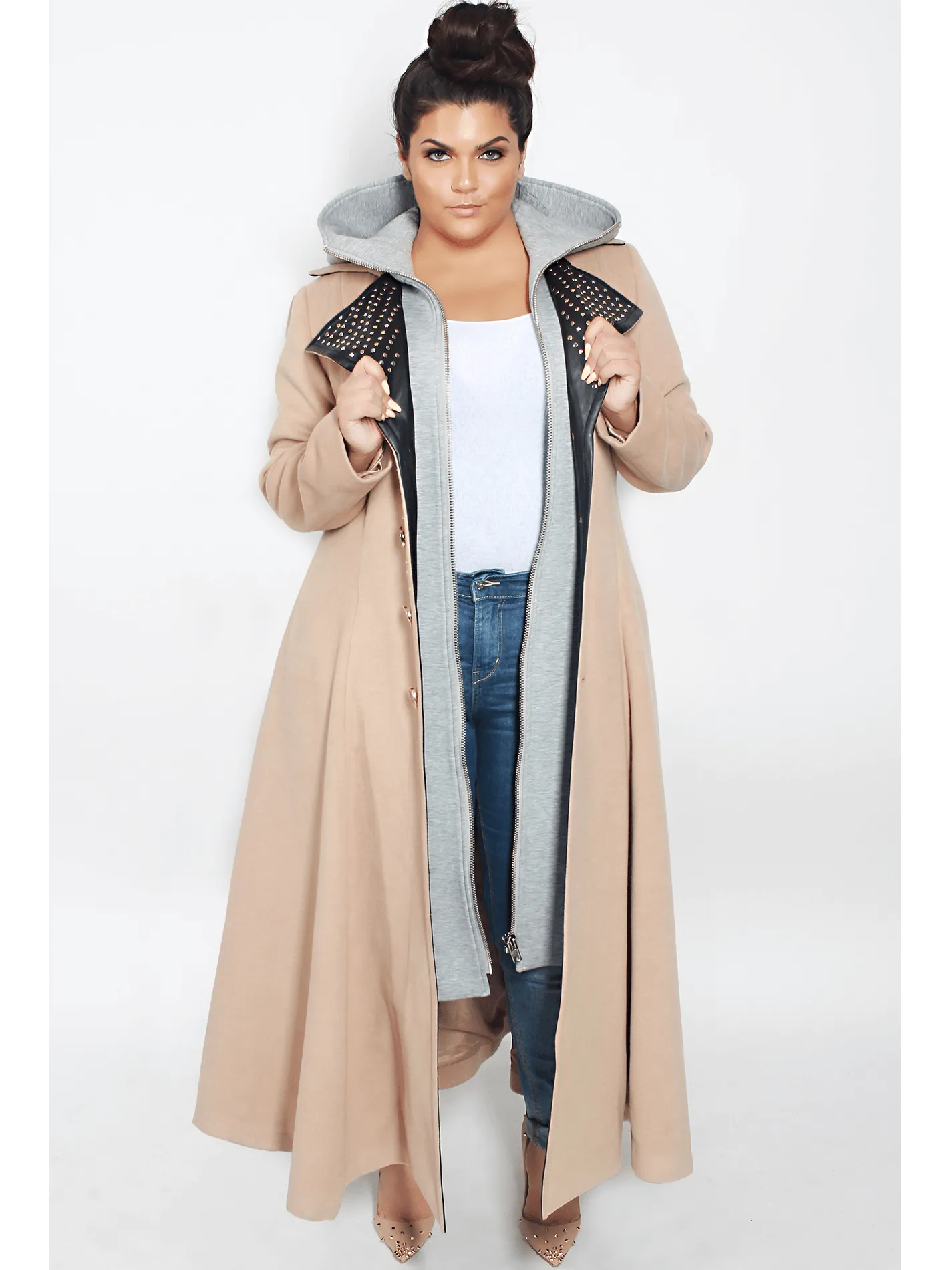 J Trench Coat Camel