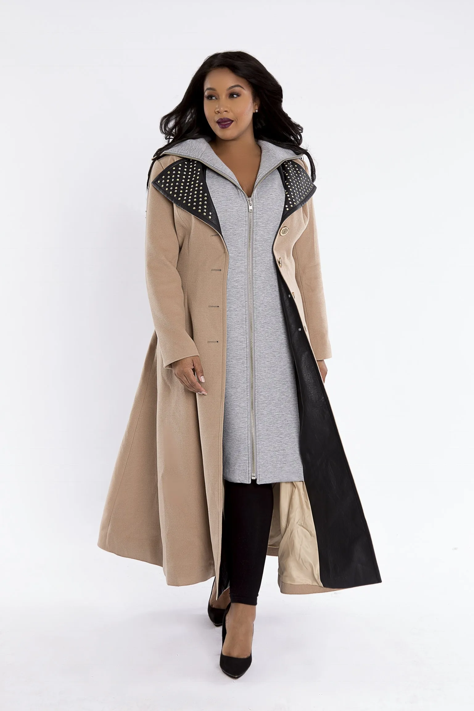 J Trench Coat Camel