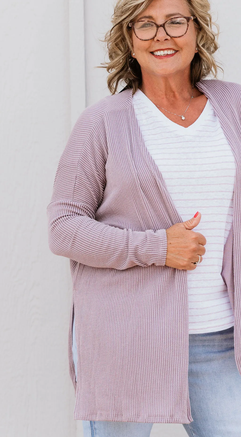 JOCELYN RIBBED CARDIGAN MULTIPLE COLOR OPTIONS