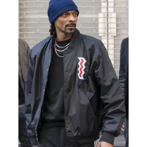 Law And Order Svu Cast Snoop Dogg Black Bomber Jacket