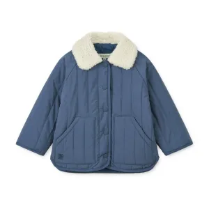 Liewood: Giro Kids Jacket - Sandy / Indigo Blue