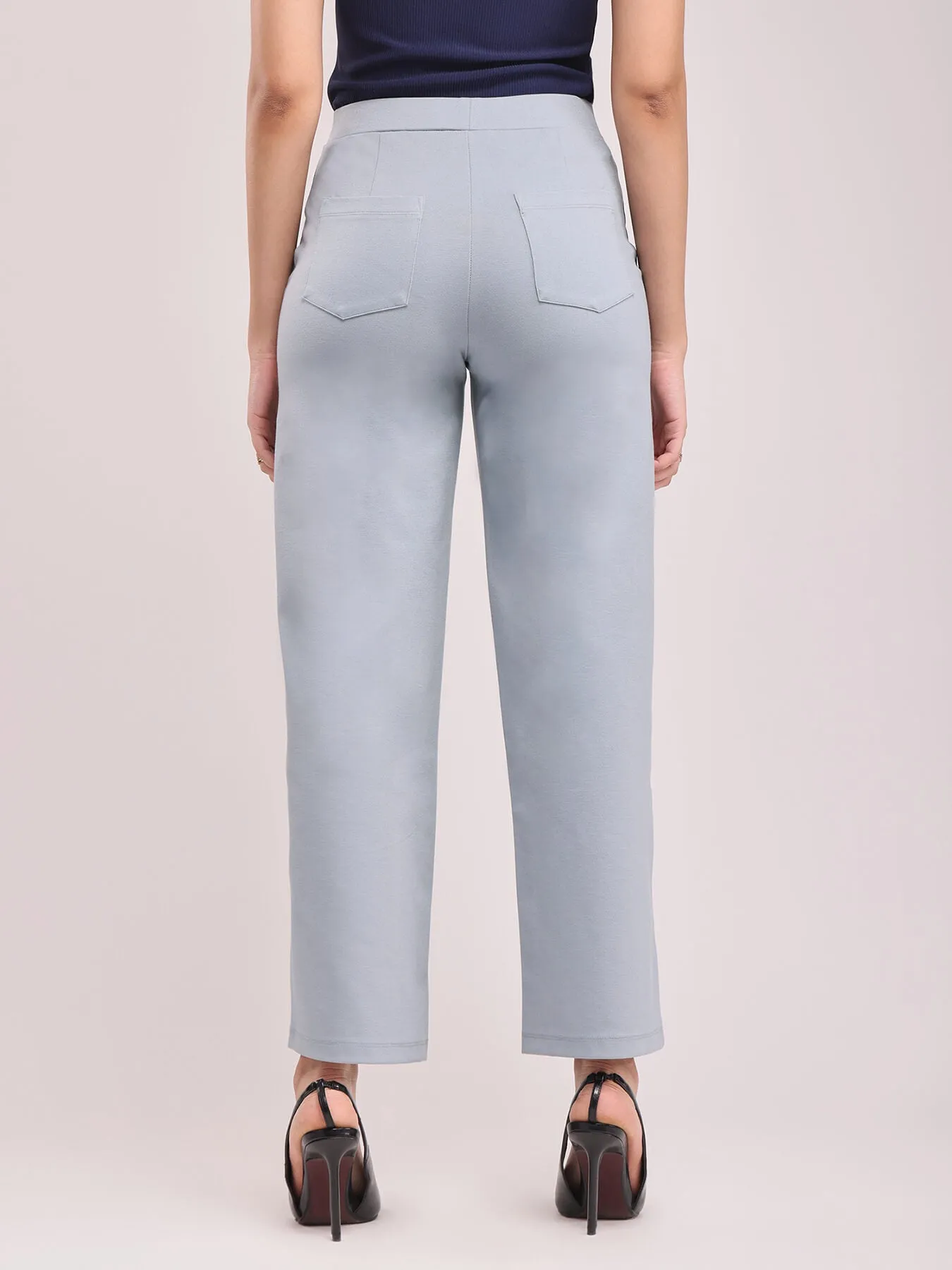 LivIn Wide Leg Pants - Grey