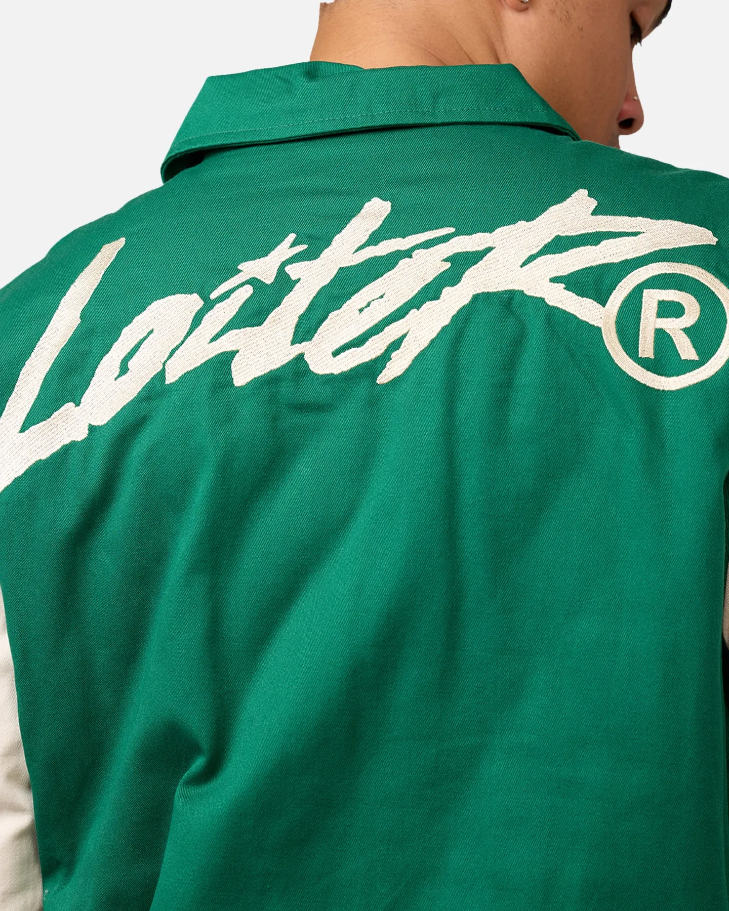 Loiter World Series Varsity Jacket Green