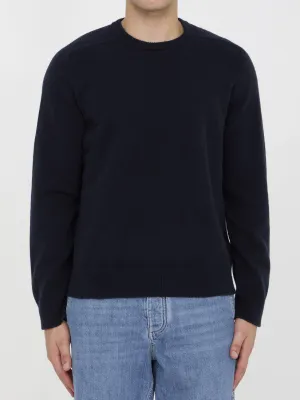 Maison Margiela Wool Jumper in Black