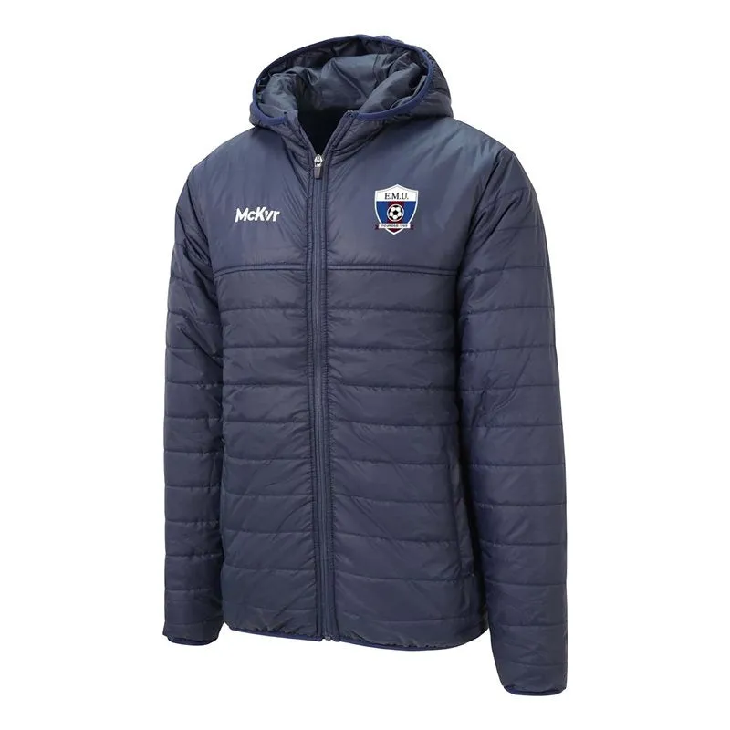 Mc Keever East Meath United FC Core 22 Puffa Jacket - Adult - Navy