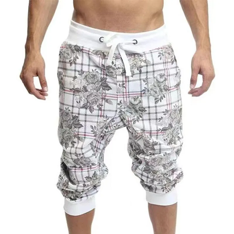 Men's Casual Sports Shorts Loose Printed Shorts 18501774L