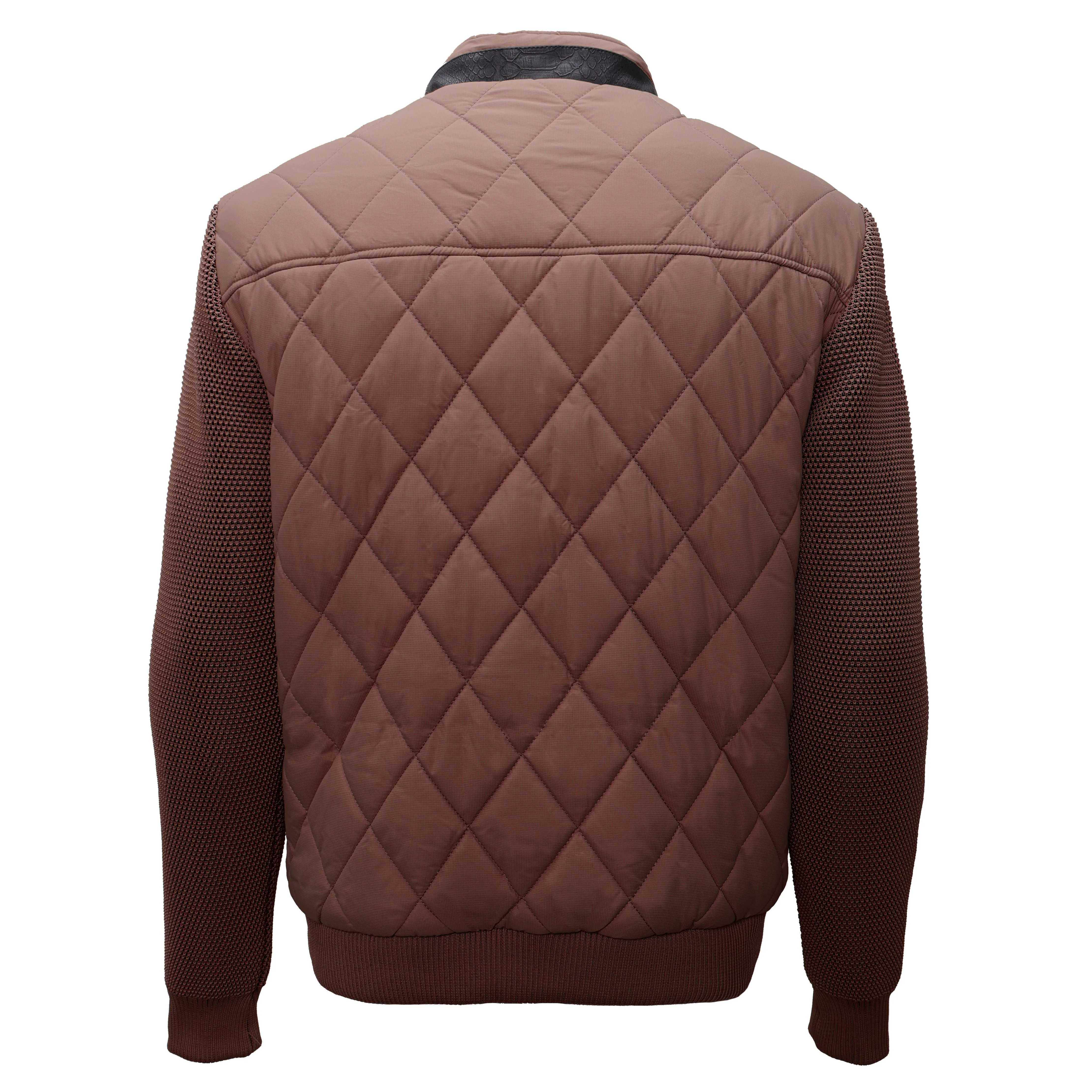 Men's Quilted Bomber Jacket - Classic Meets Contemporary | BPJ609