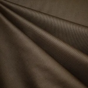 Mid Weight Cotton Twill Solid Chestnut