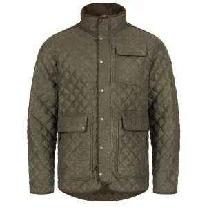 Miles Vintage Jacket - Olive Melange/Black by Blaser