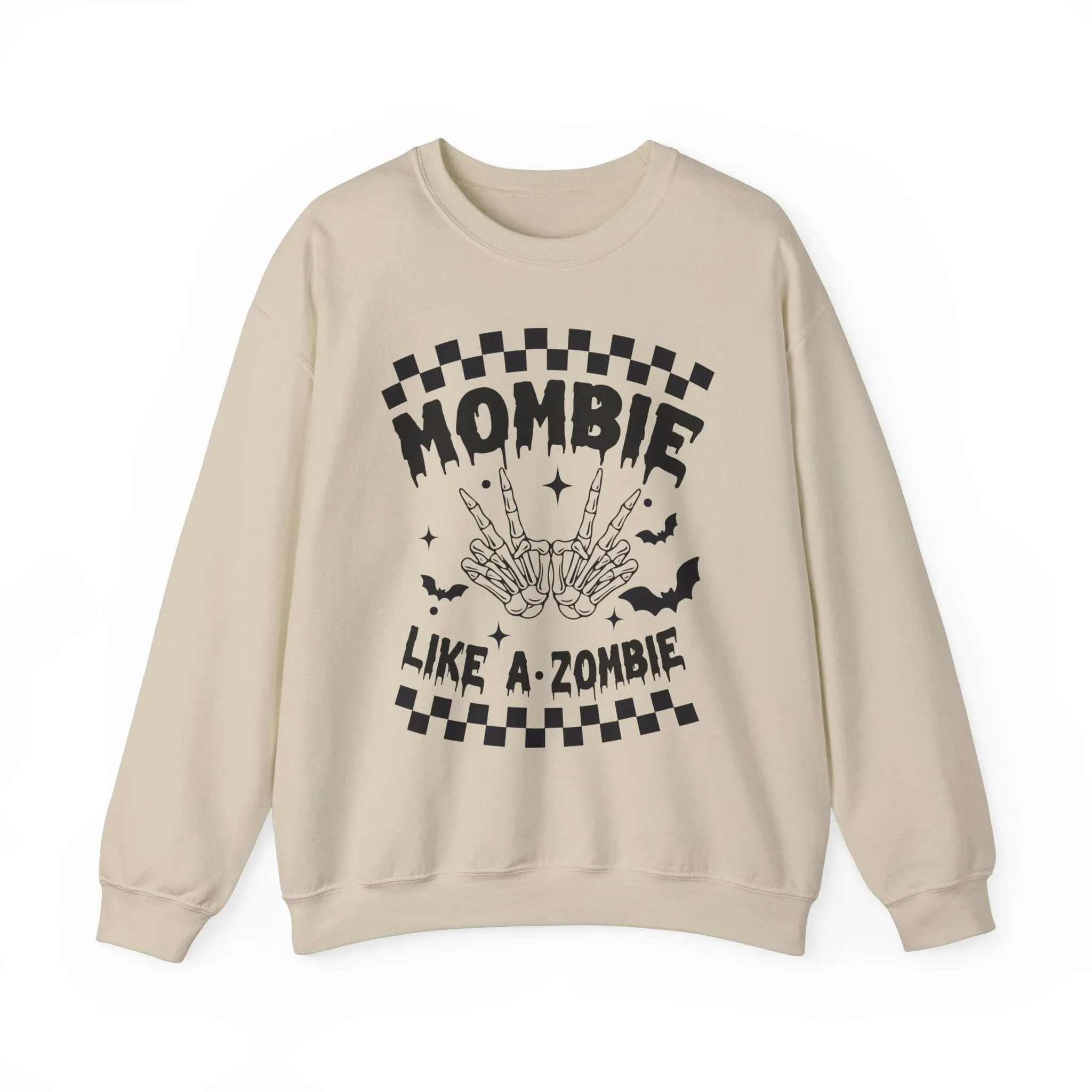 Mombie like a Zombie Crewneck Sweatshirt