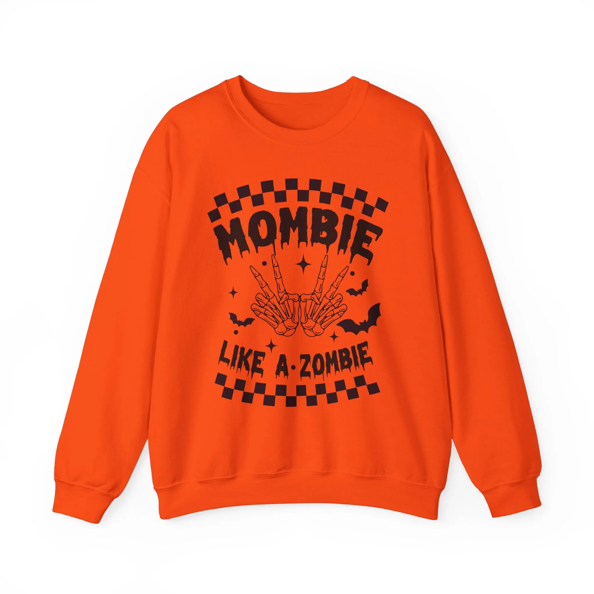 Mombie like a Zombie Crewneck Sweatshirt