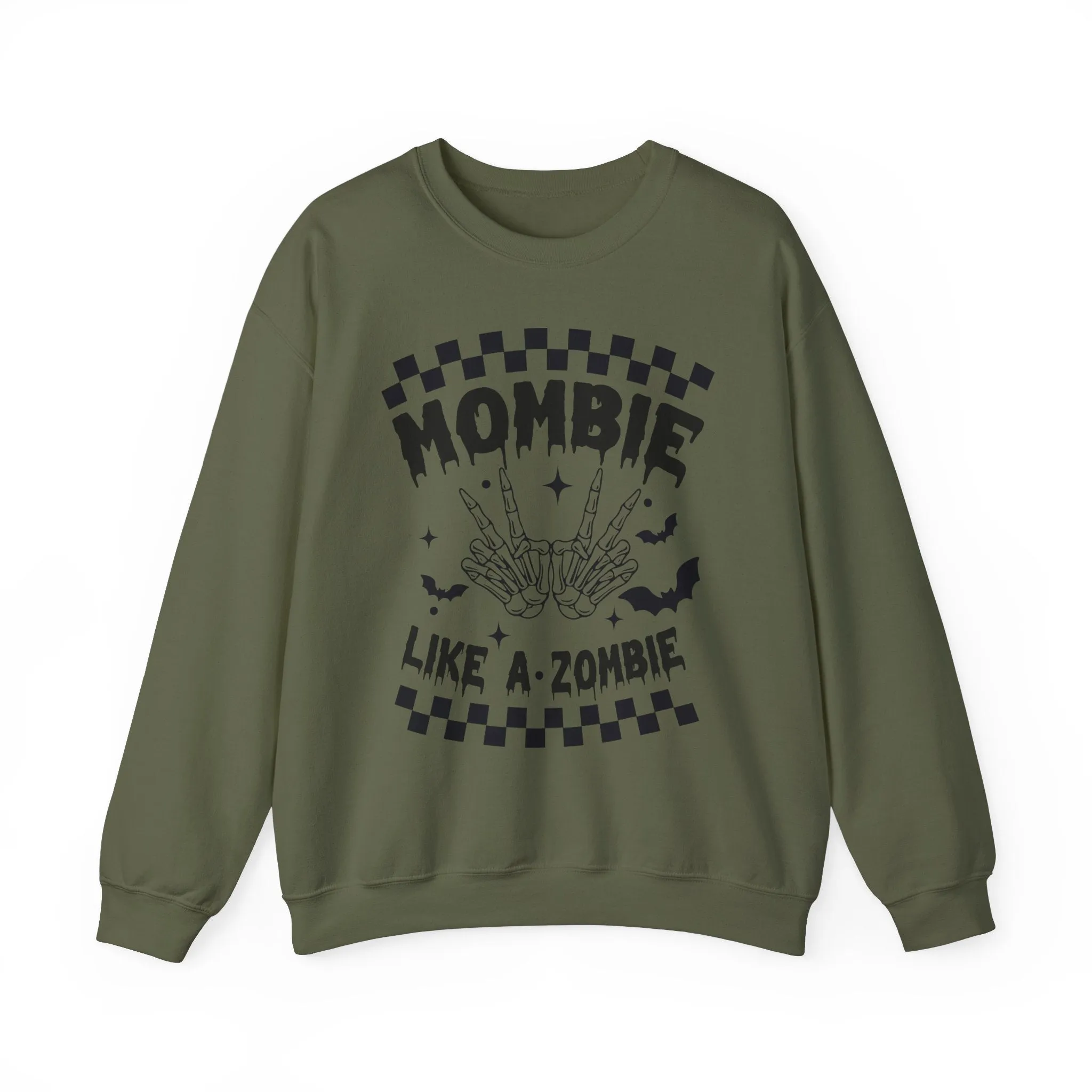 Mombie like a Zombie Crewneck Sweatshirt