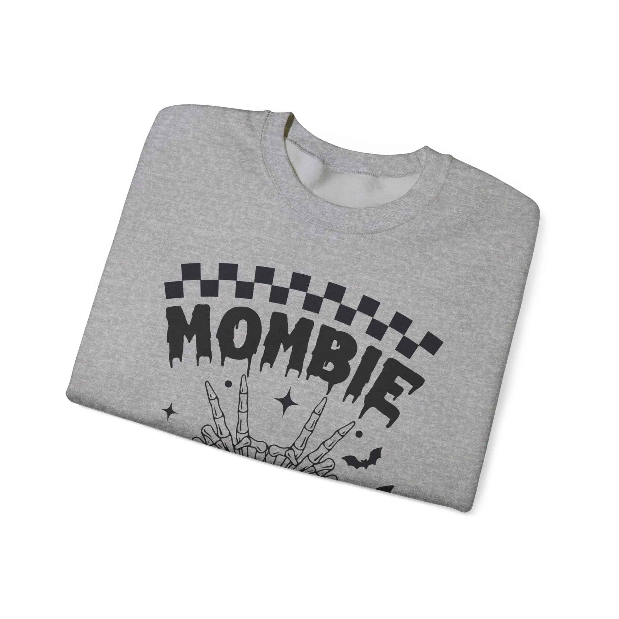 Mombie like a Zombie Crewneck Sweatshirt