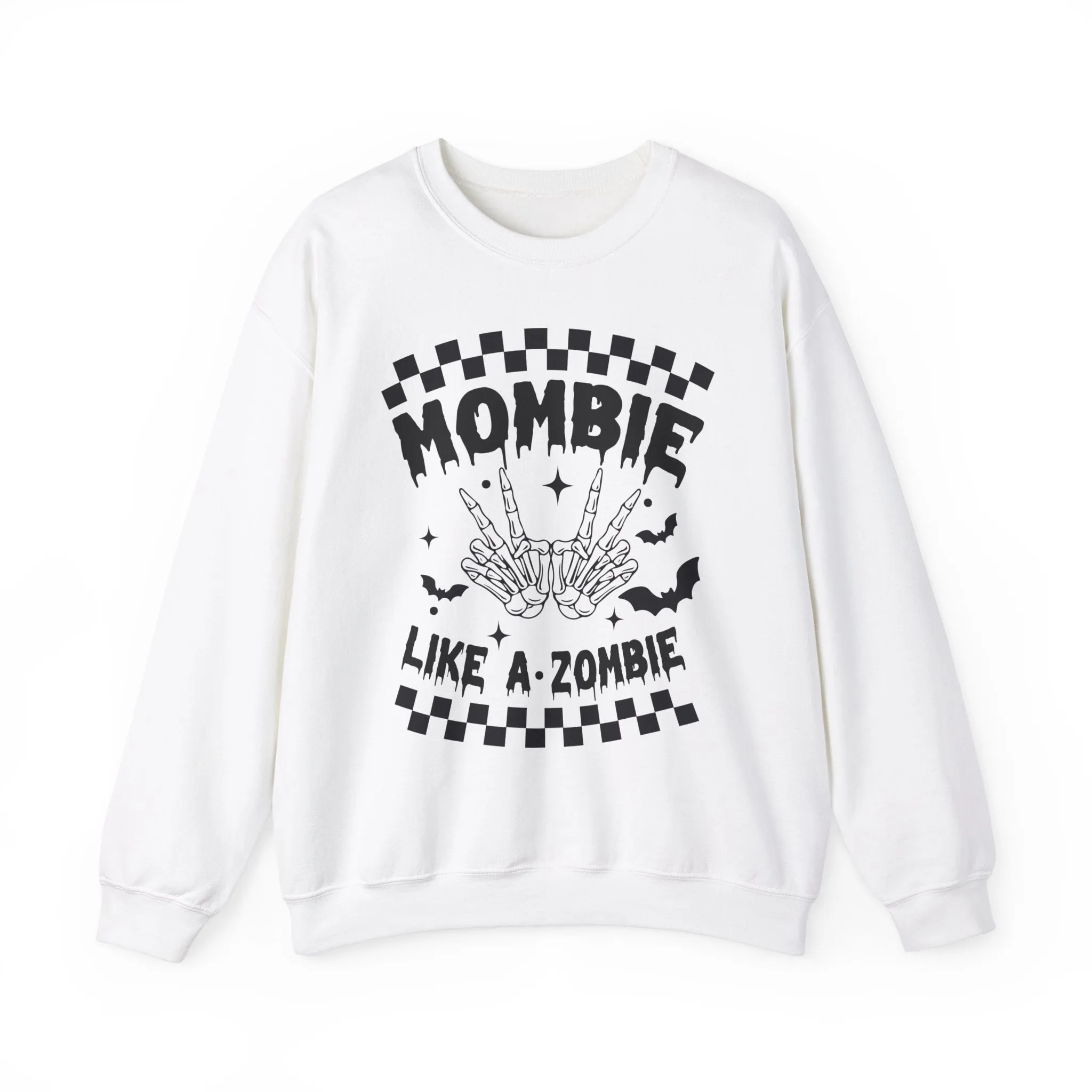 Mombie like a Zombie Crewneck Sweatshirt