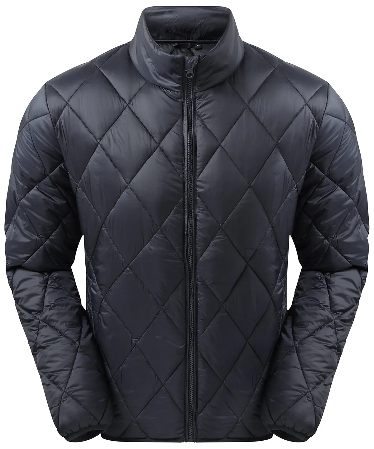 Navy - Diamond pane padded Jacket