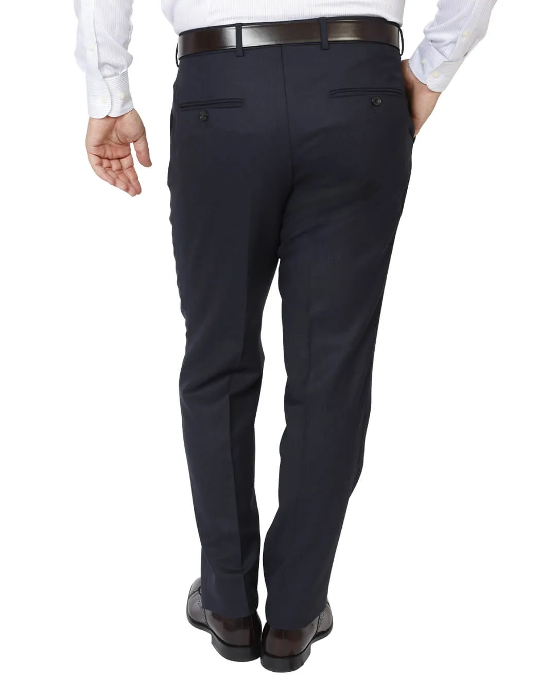 Navy Holland & Sherry Birdseye Suit