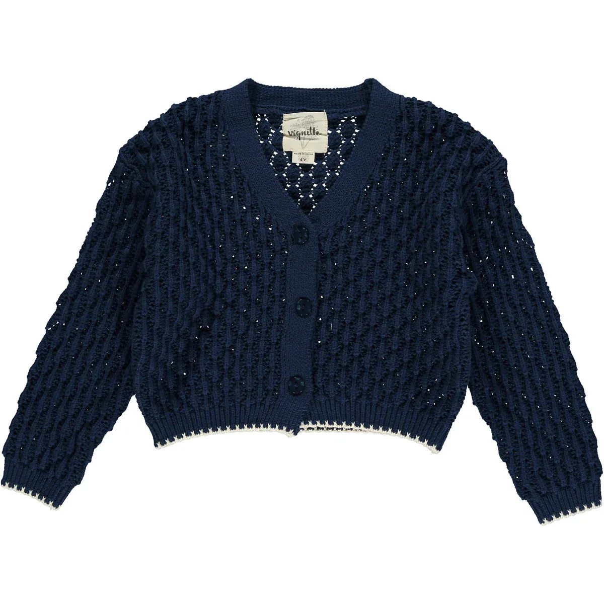 Navy Margot Cardigan