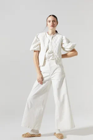 New Luna Corduroy Pants - Off-White