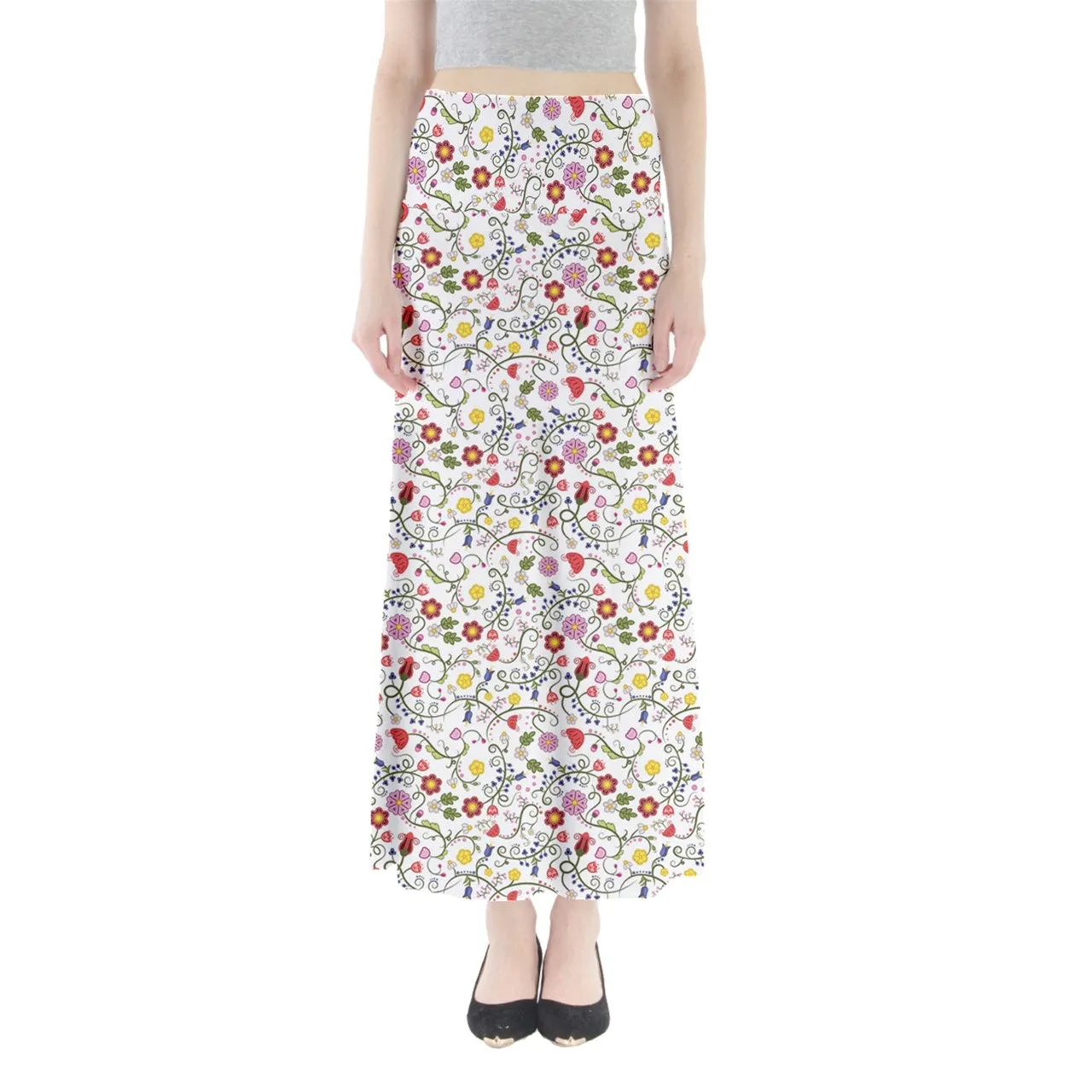 Nipin Blossom Full Length Maxi Skirt