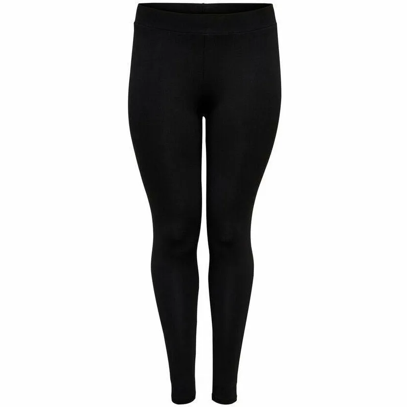 Only Carmakoma Black Cotton Leggings