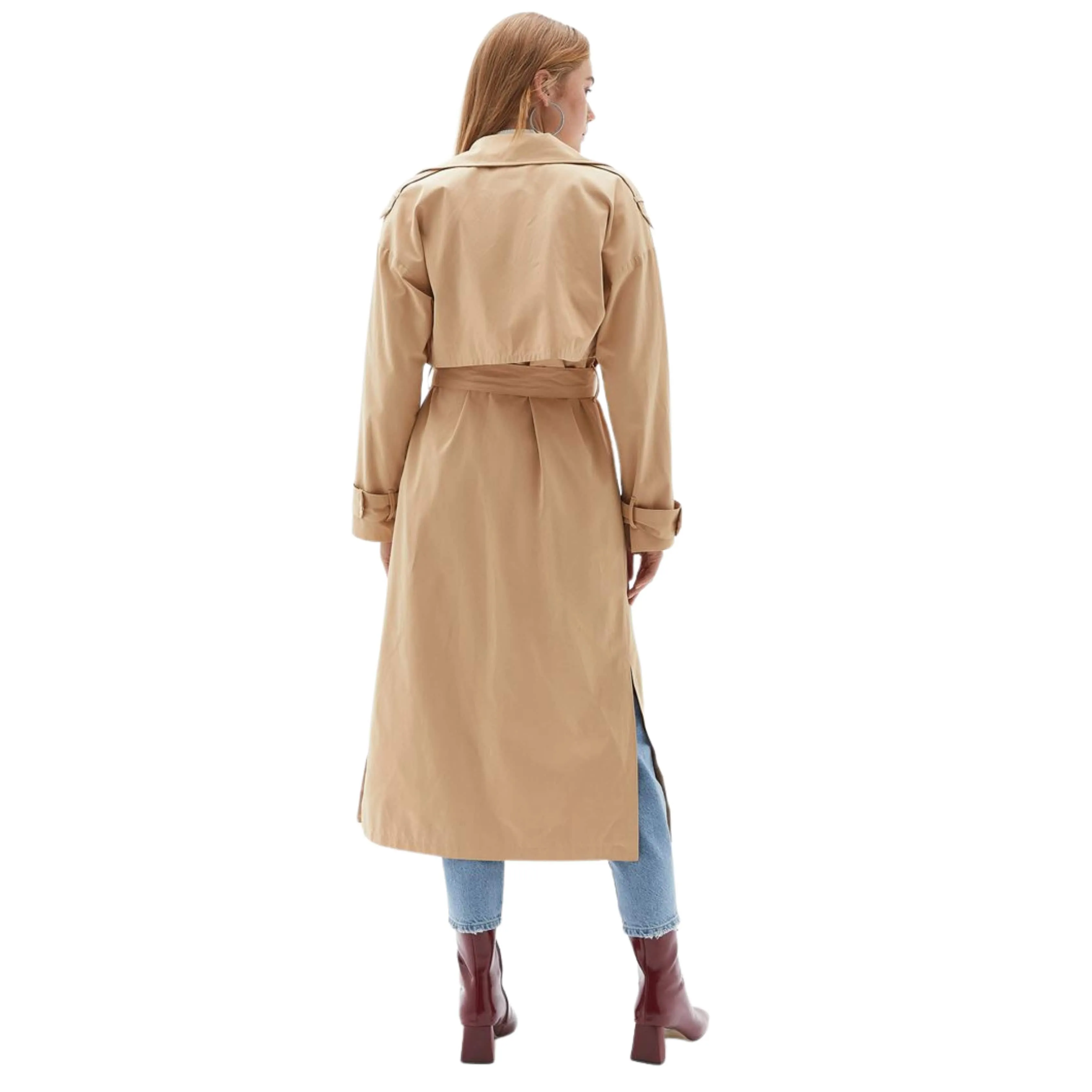 OXXO - Oversize Long Trench Coat