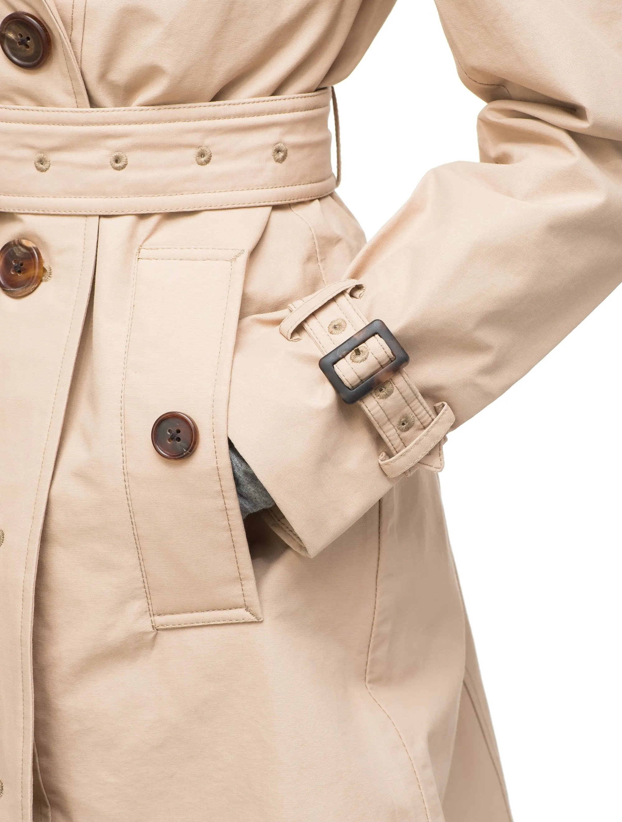 Poppy Legacy Women's Trench Coat