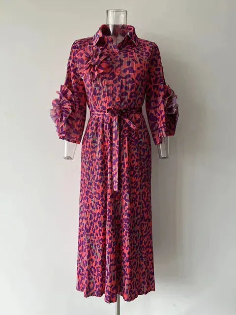 Pre Order:  Fungus Sleeves Maxi Sunday Dress