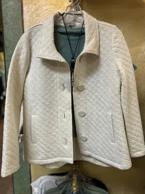 Quilted knit jacket