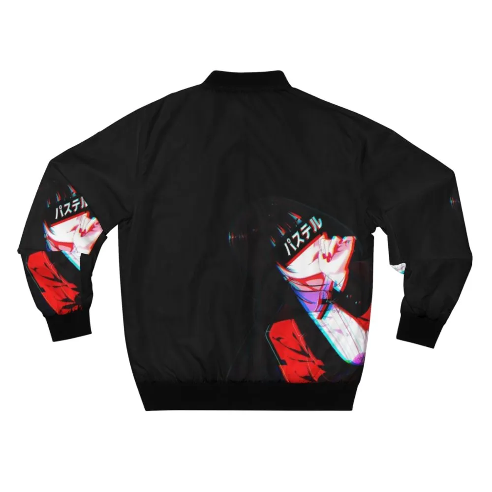 "CRIMSON" - Cyberpunk Kakegurui Yumeko Jabami Bomber Jacket