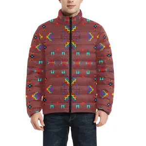 Rainy Chief Rainbow Earth Clay Men's Padded Jacket