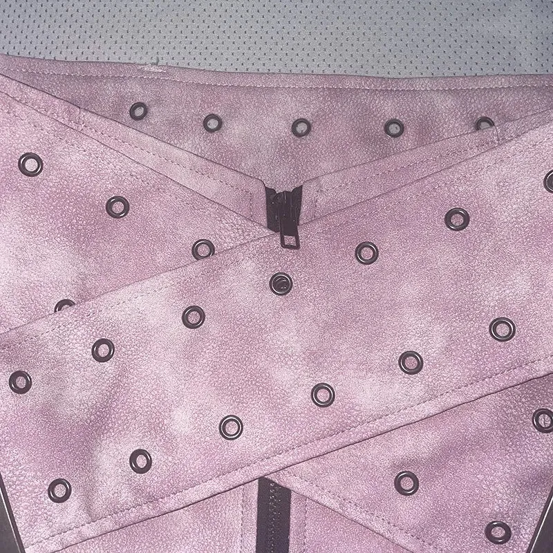 Retro Cross Mechanical Miniskirt