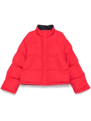 Reversible Cardinal Red Down Jacket