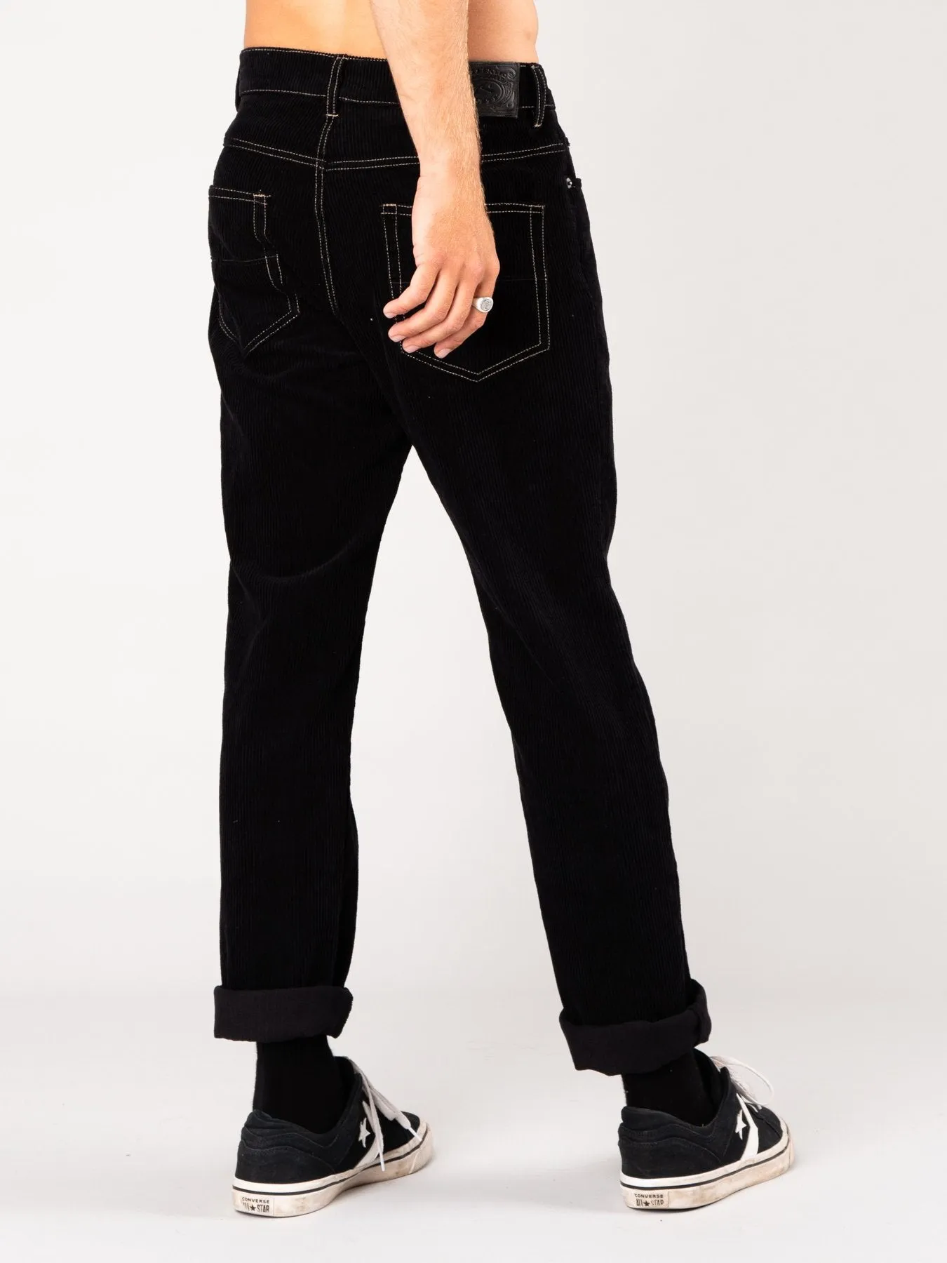 Rifts 5 Pocket Pant - Black Fennel