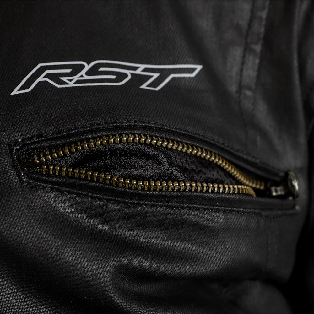 RST X KEVLAR BRIXTON CE TEXTILE JACKET [BLACK]