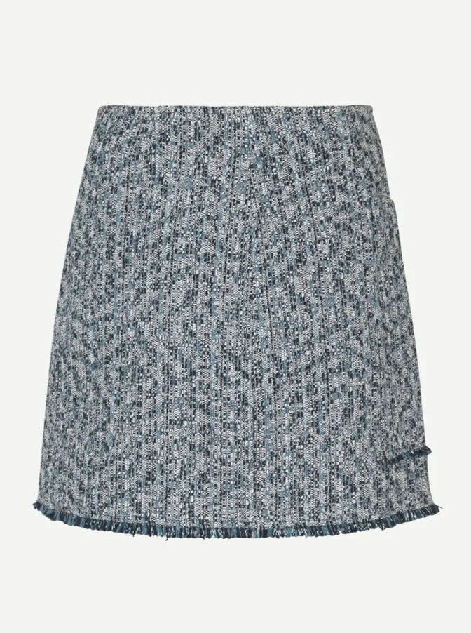 SALINEZ SKIRT | STONEWASH MELANGE