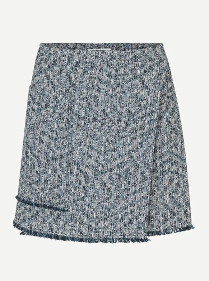 SALINEZ SKIRT | STONEWASH MELANGE