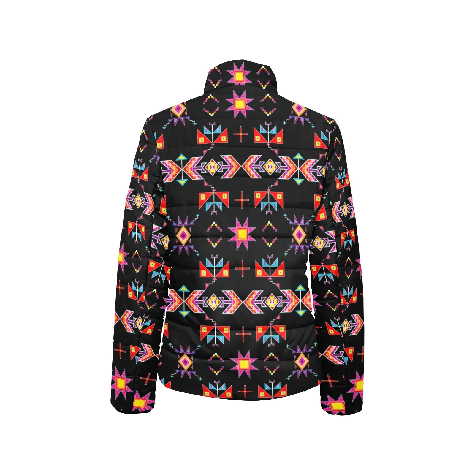 Scattered Generations Black Women's Padded Jacket