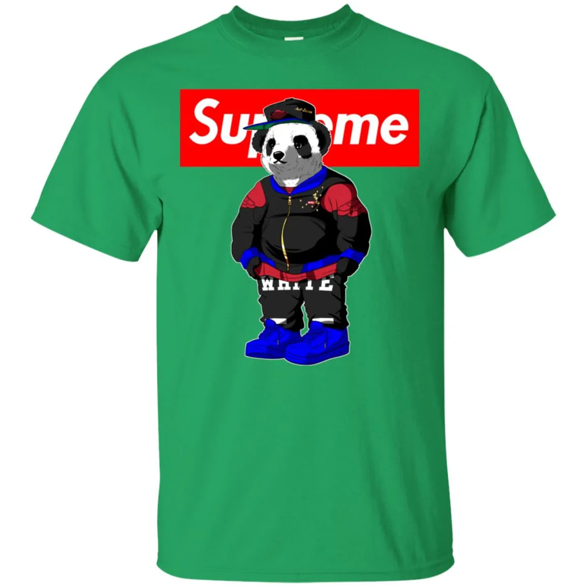 Supreme Bear Trending T-shirt Men Cotton T-Shirt