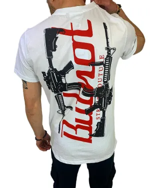 T-shirt ButNot White Guns