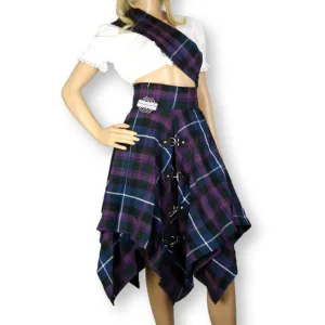 Tartan Pixie Skirt, Pride of Scotland Tartan, Original by Highland Kilt Company