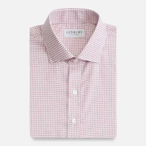 The Red Owen Check Custom Shirt