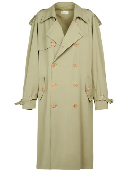 The Row   June cotton gabardine trench coat 