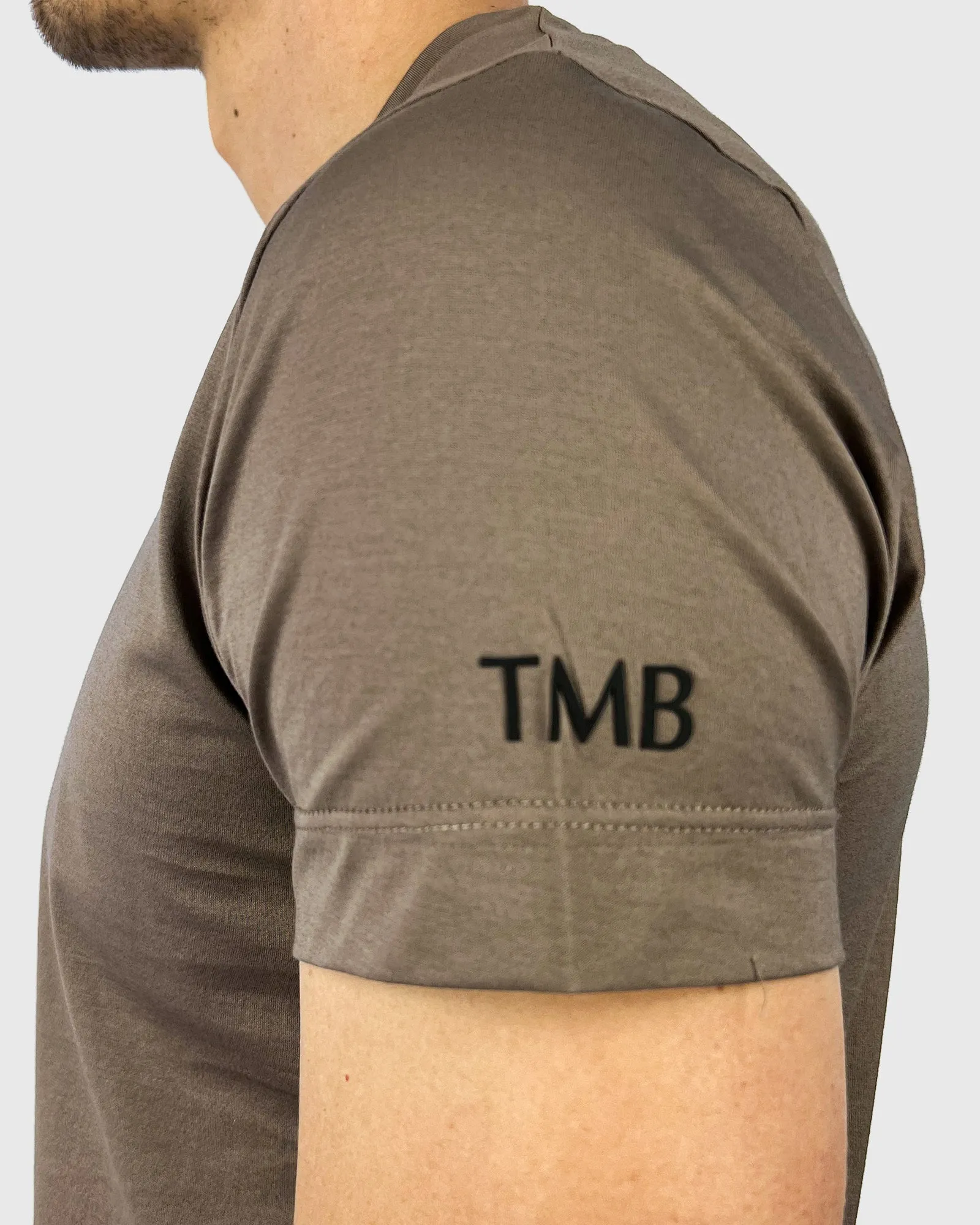 TOMBOLINI WJ35-ZJDZ-TB SS TAN CREW T-SHIRT