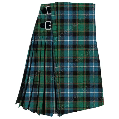 Traditional Clan Macrae Hunting Tartan Kilt