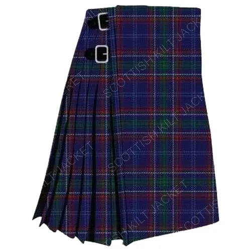 Traditional Clan Massachusetts Tartan Kilt