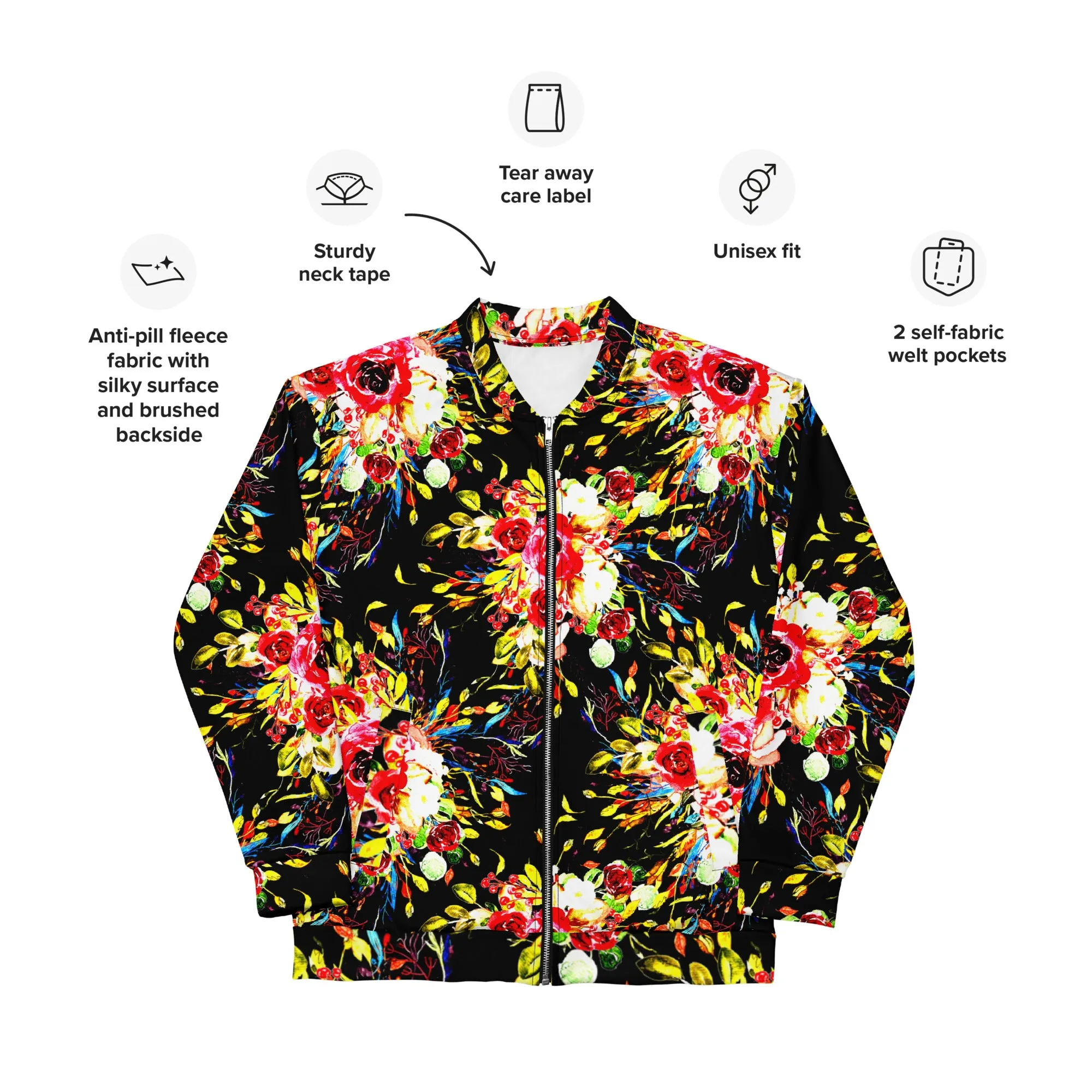 Unisex Bomber Jacket