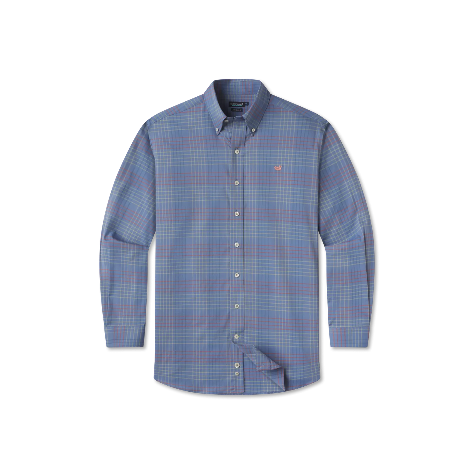 Winfield Grid Performance Dress Shirt