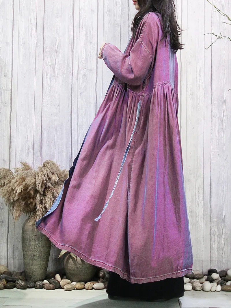 Women's Elegance Winter Loose Long Cardigan Dress